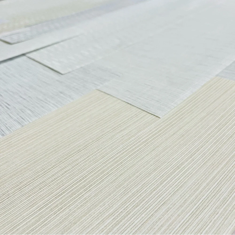 13 Assorted Wallpaper Sample Sheets in Neutral Colors & Similar Textured Pattern